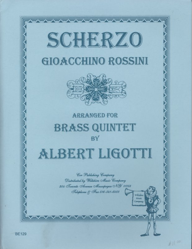Scherzo (Albert Ligotti) - ROSSINI, G.