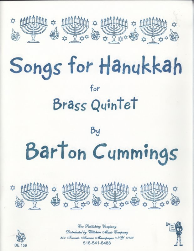 Songs of Hanukkah - CUMMINGS, BARTON