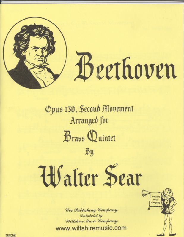 Opus 130, 2nd Movement (Sear) - BEETHOVEN, L.