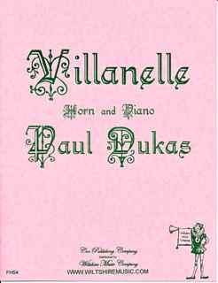 Villanelle, Paul Dukas