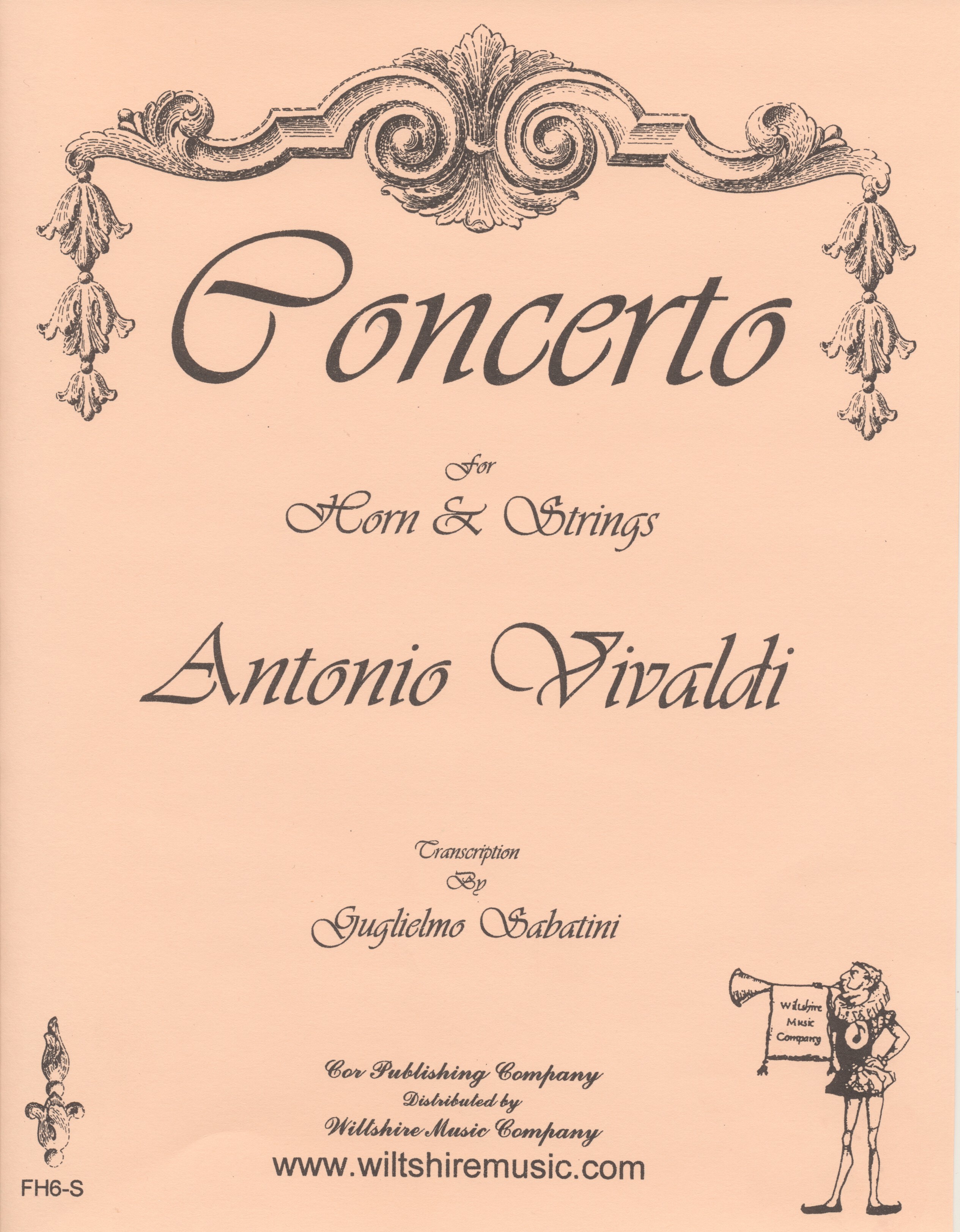 Concerto, Vivaldi (horn & strings)