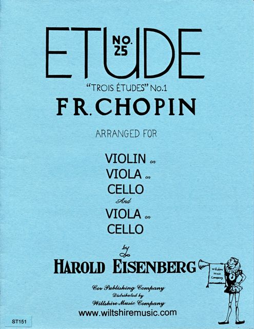 Etude No.25, Frederick Chopin (Eisenberg)