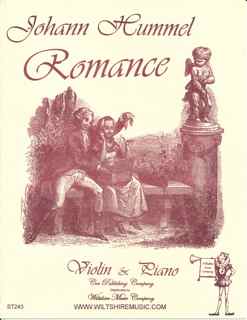 Romanze ( Romance) - HUMMEL, JOHANN