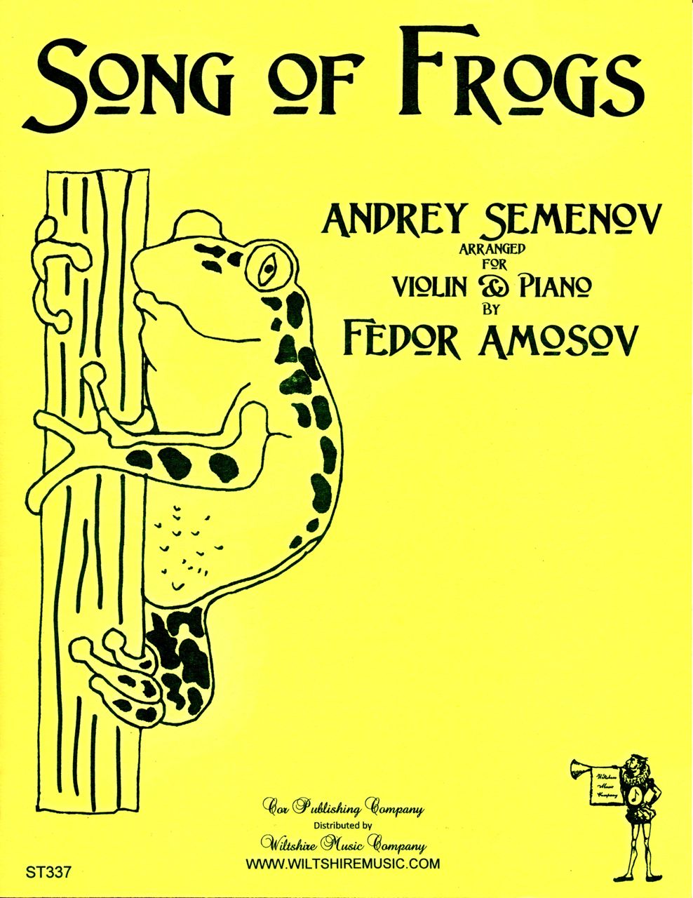 Song of Frogs, Andrey Semenov, arr. Fedor Amosov, violin & piano