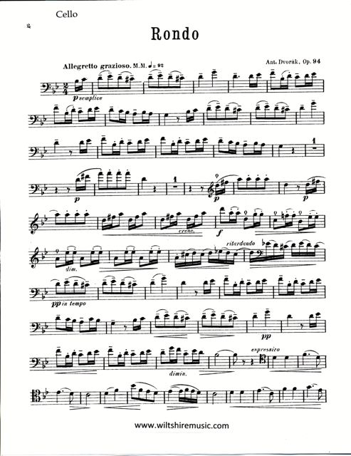 Rondo, Op.94, Antonin Dvorak