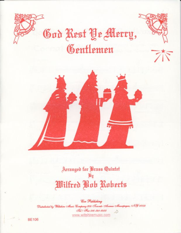 God Rest Ye Merry Gentlemen - ROBERTS, WILFRED BOB