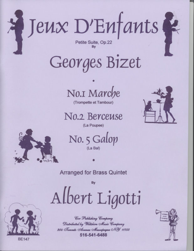 Petite Suite (Albert Ligotti) - BIZET, GEORGES