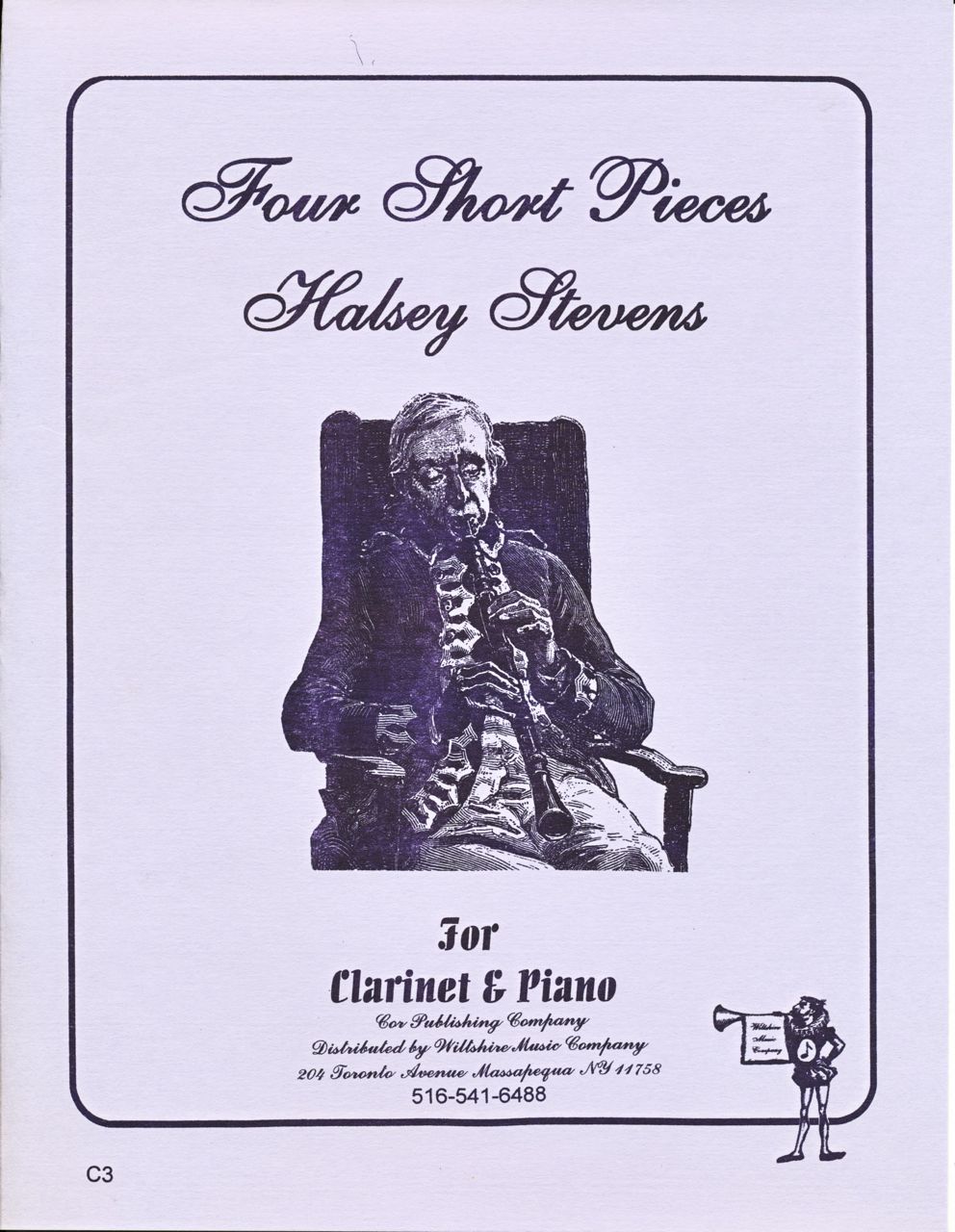 Four Short Pieces - STEVENS, HALSEY