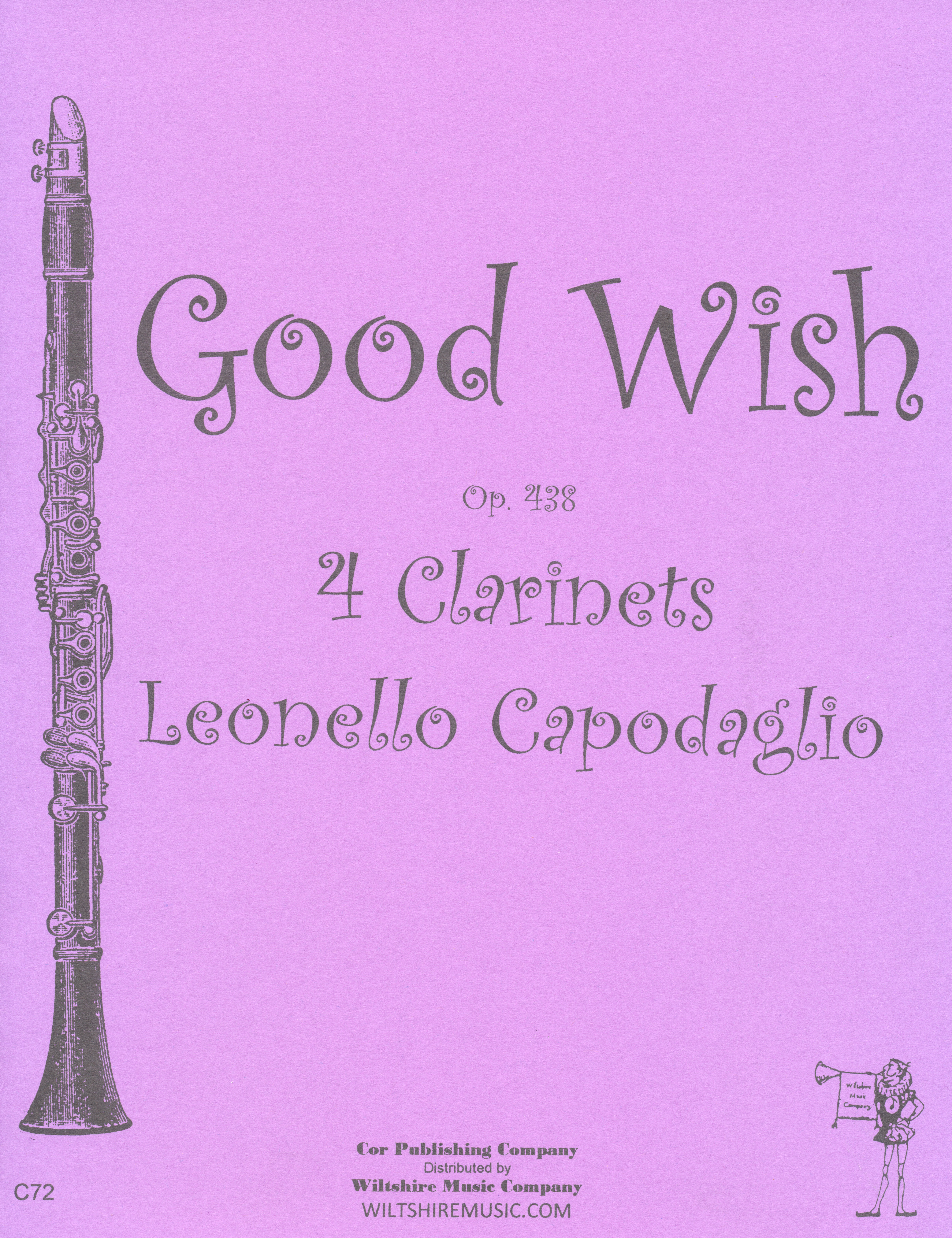 Good Wish, Leonello Capodaglio,  4 clarinets