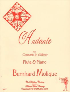 Andante from Concerto in d minor - MOLIQUE, BERNHARD