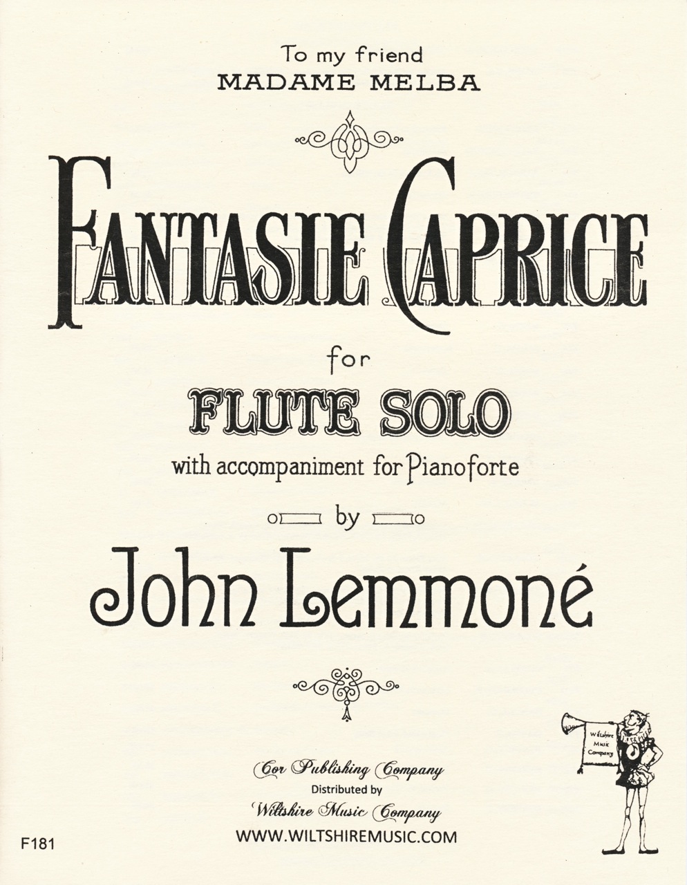 Fantasie Caprice, John Lemmone