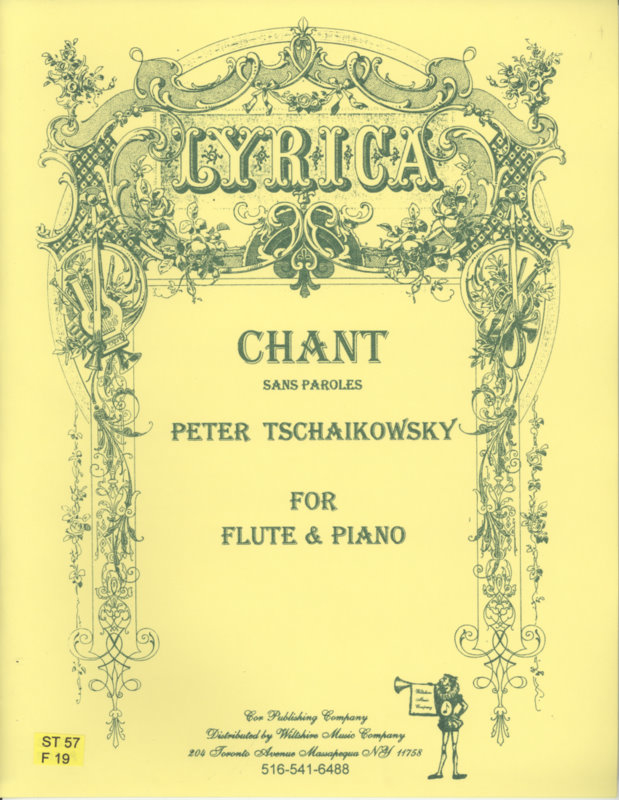Chant Sans Paroles (Song Without Words) - TSCHAIKOVSKY, P.