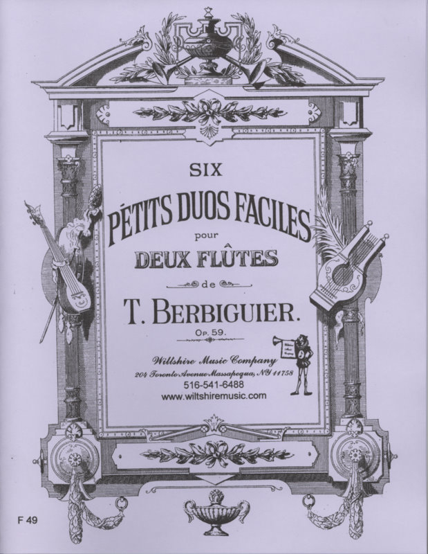 6 Petits Duets Faciles - BERBIGUER, T.