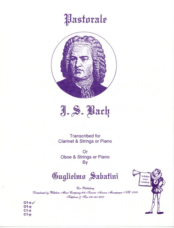 Pastorale,J.S. BACH (Sabatini) oboe & piano