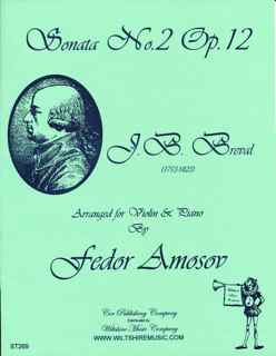 Sonata No.2, Op.12, Jean-Baptiste Breval, arr. Fedor Amosov