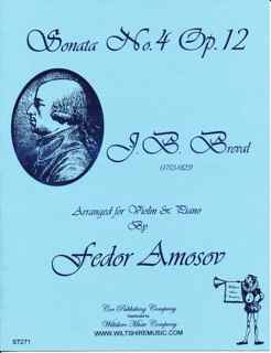 Sonata No.4, Op.12, Jean-Baptiste Breval, arr. Fedor Amosov