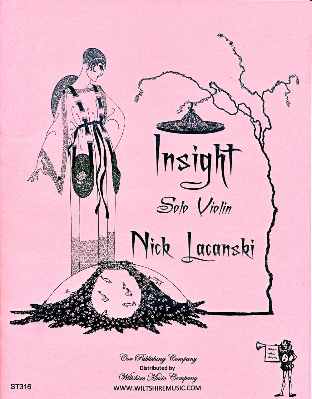 Insight, Nick Lacanski - for solo violin
