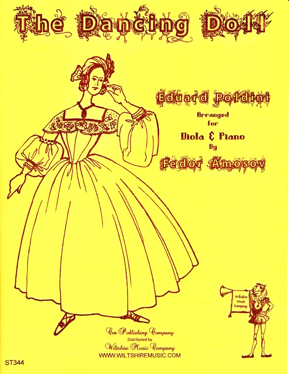 The Dancing Doll, Eduard Poldini arr. Amosov, viola & piano