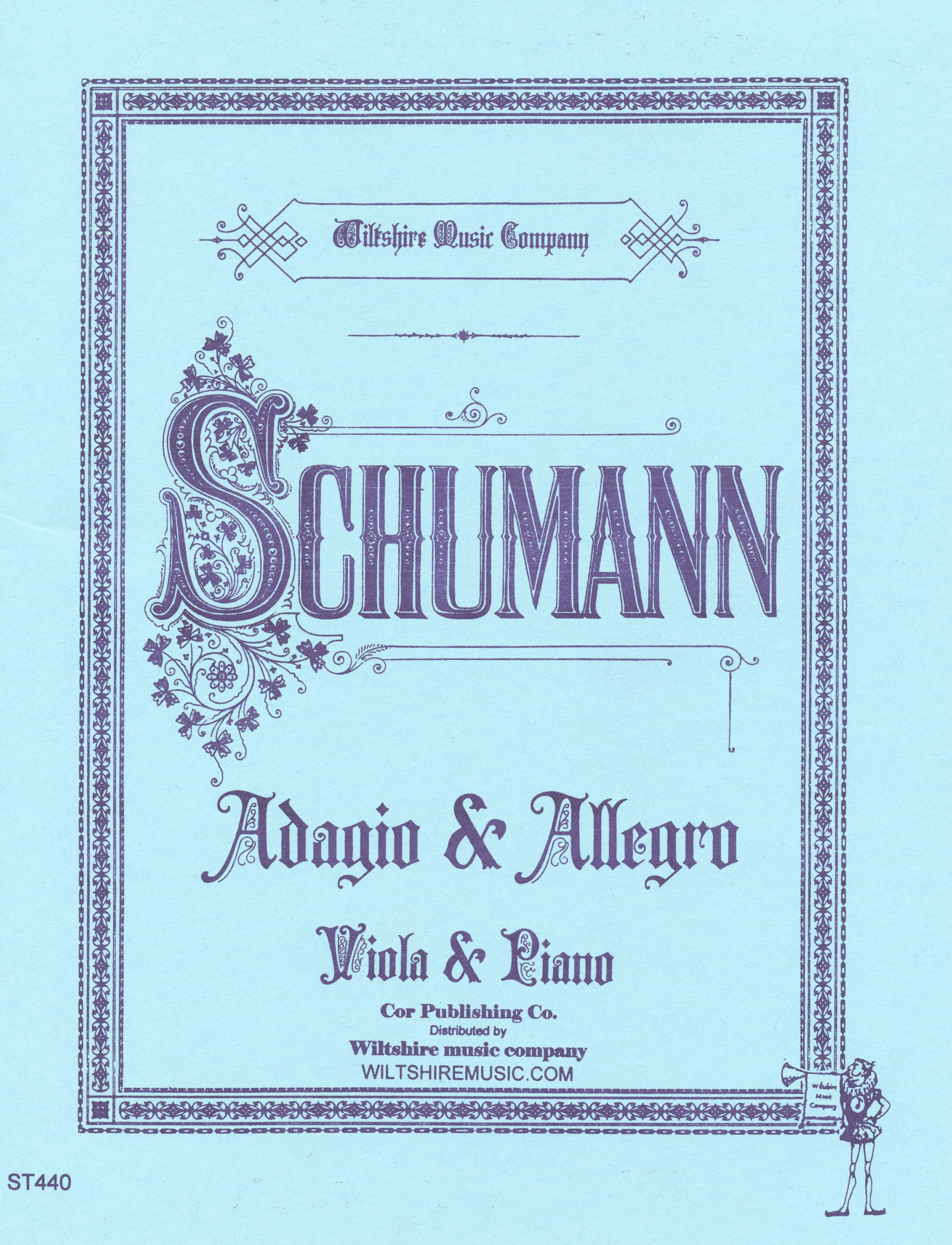 Adagio & Allegro, Schumann, viola & piano