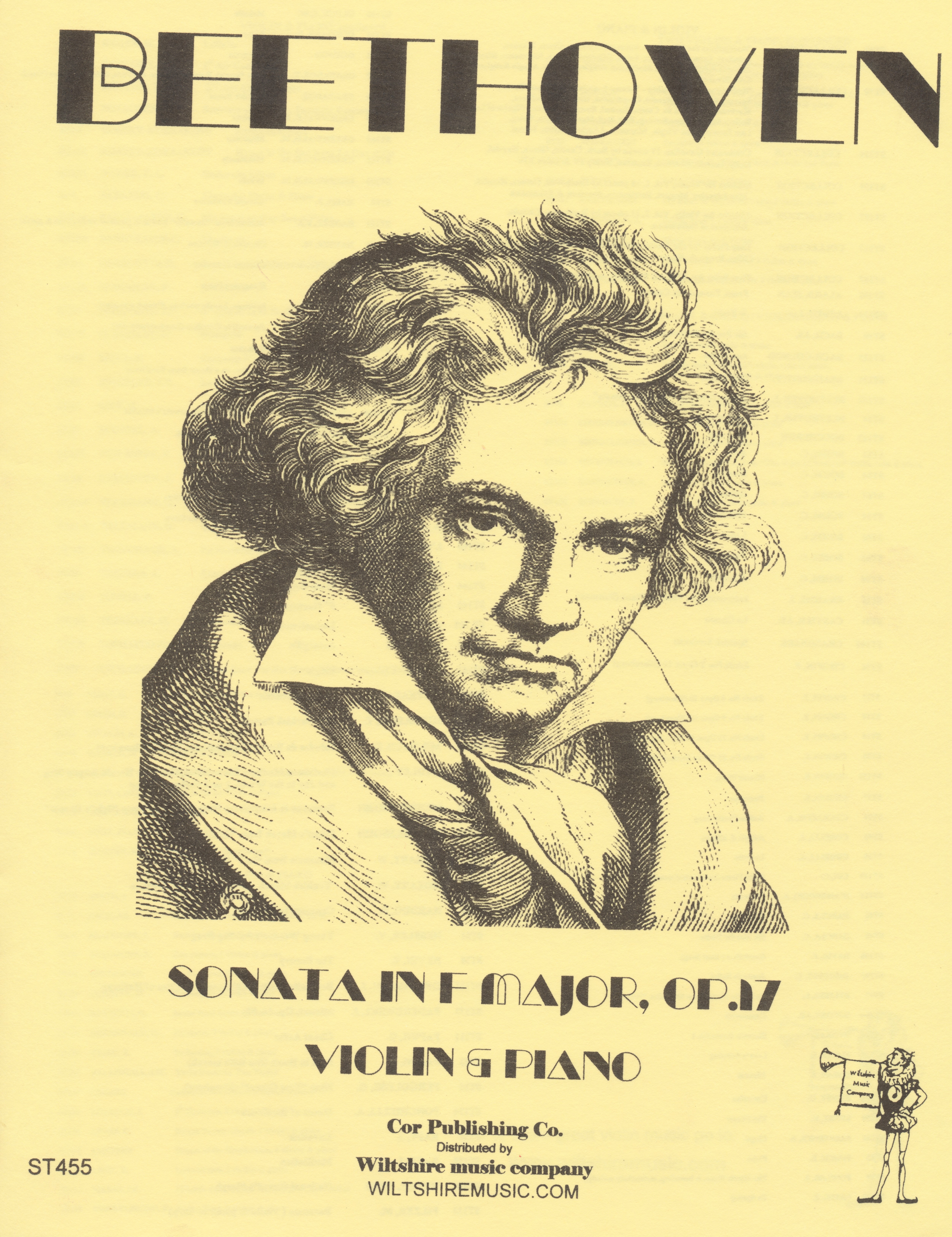 Sonata in F Major, Op.17, Beethoven, violin & piano
