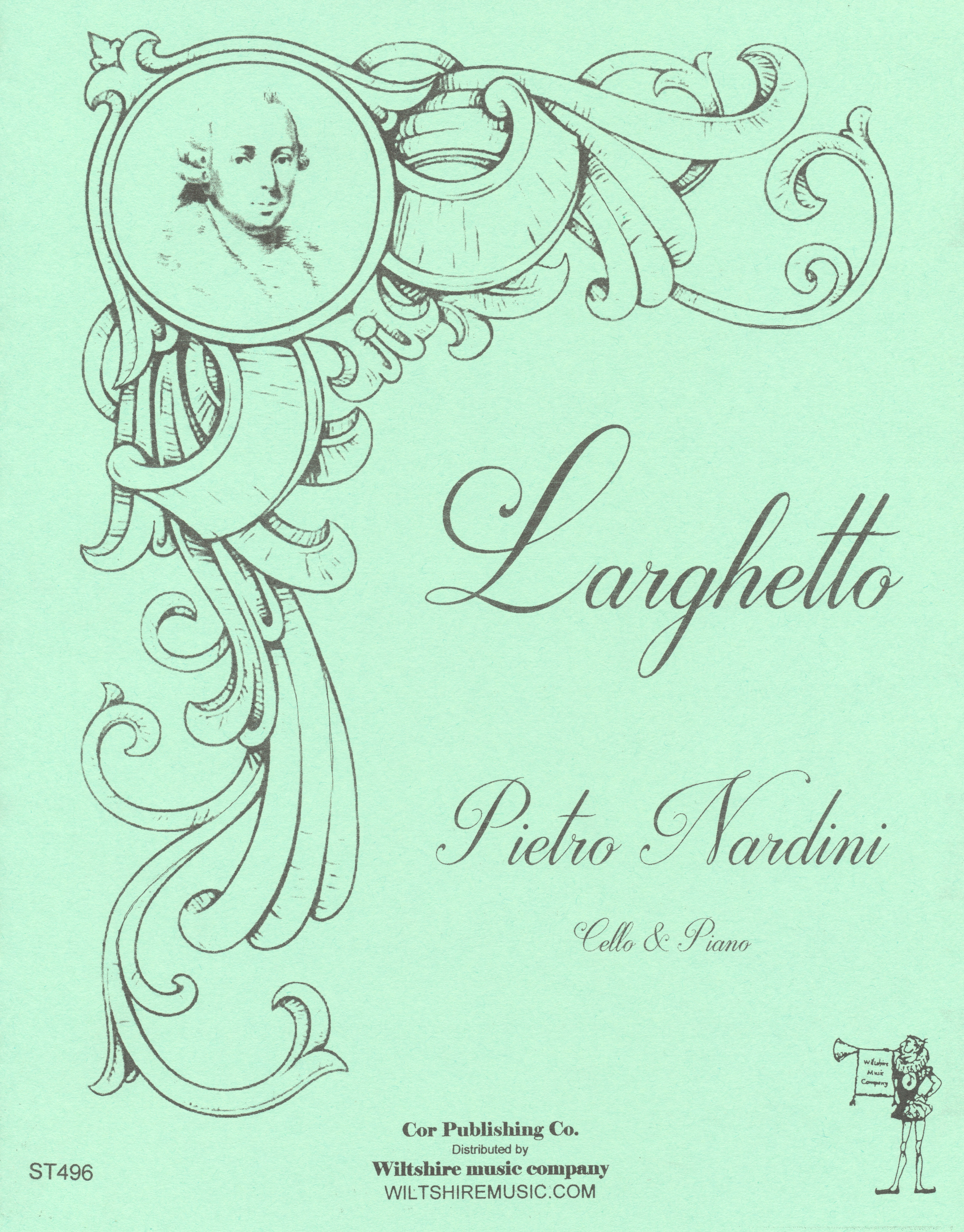 Larghetto, Pietro Nardini, cello & piano