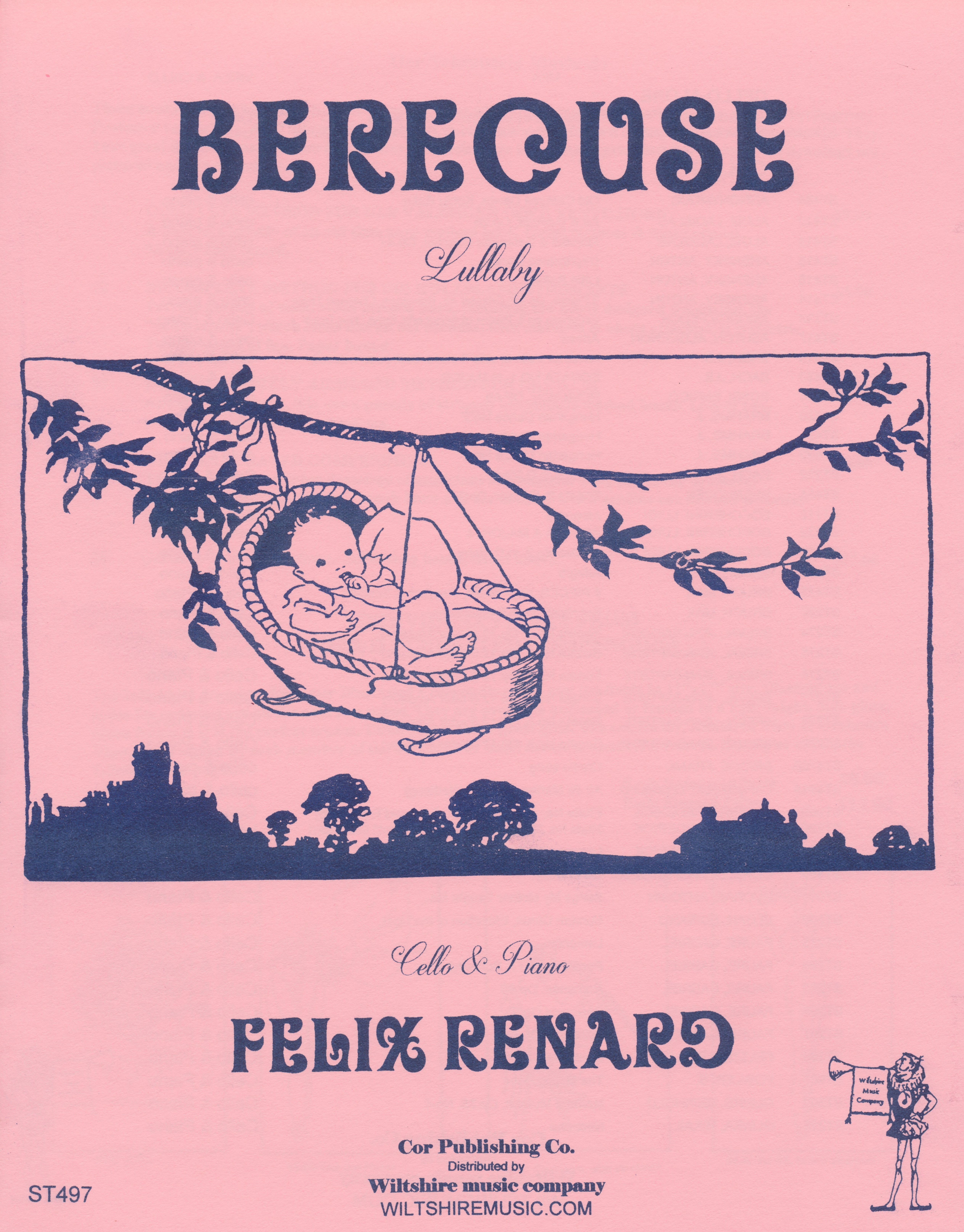 Berecuse (Lullaby), Felix Renard, cello & piano