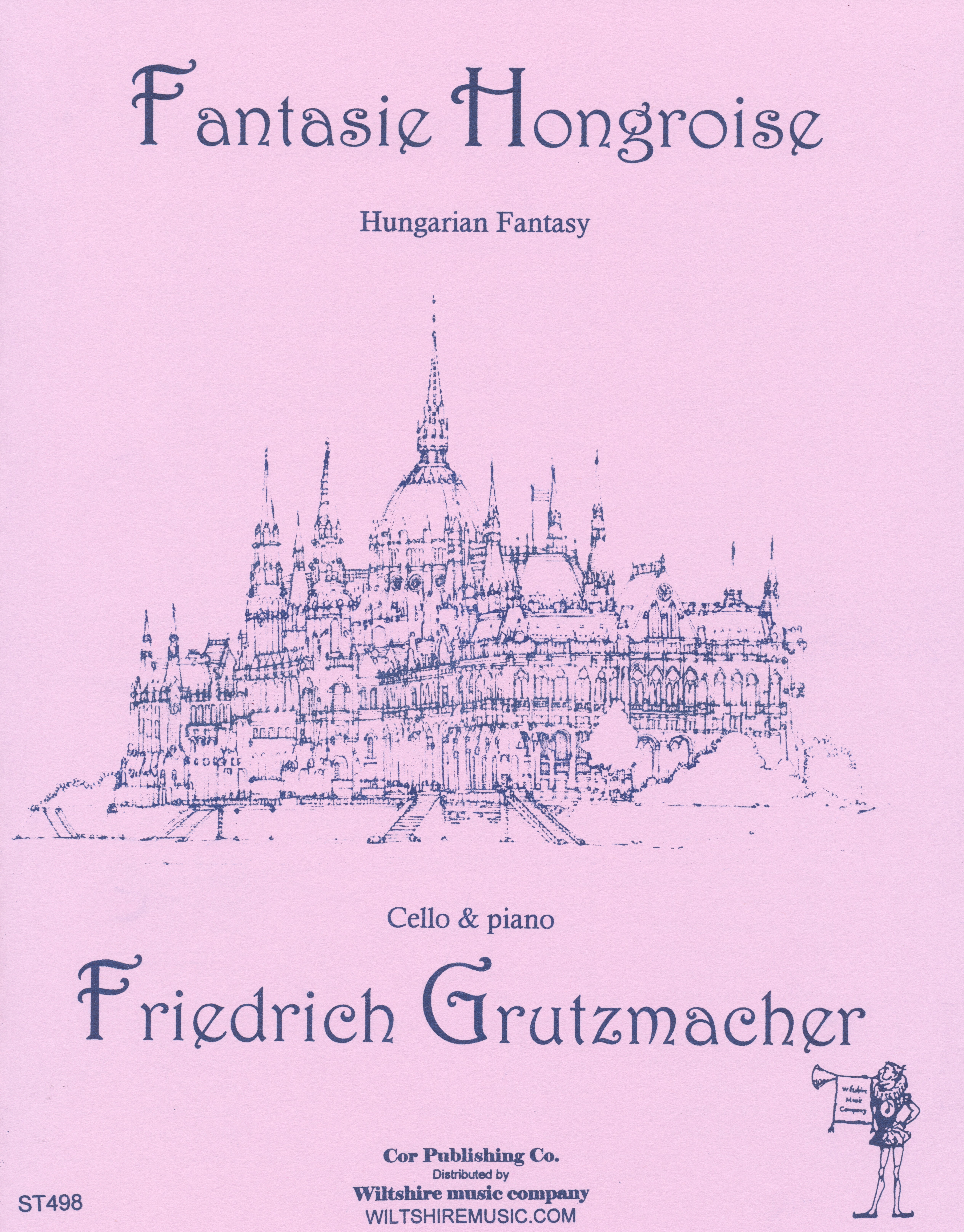 Fantasie Hongroise, Friedrich Grutzmacher, cello & piano