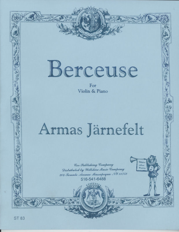 Berecuse - JARNEFELT, ARMAS