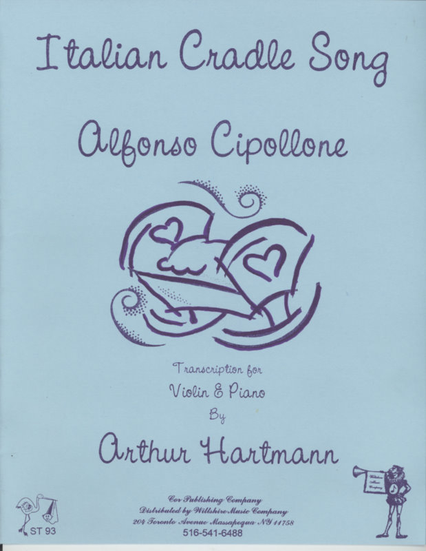 Italian Cradle Song - CIPOLLONE, A.