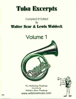 Tuba Excerpts, Volume 1 ( Sear & Waldeck) - SEAR, WALTER