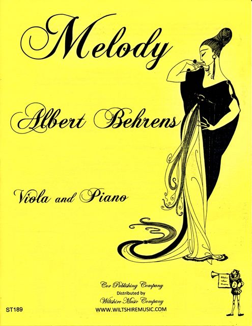 Melody (Melodie), Albert Behrens