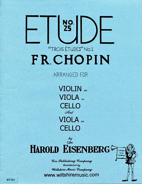 Etude No. 25 Frederick Chopin (Eisenberg)