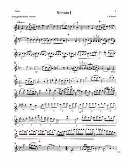 Sonata No.1, Op.12, Jean-Baptiste Breval, arr. Fedor Amosov
