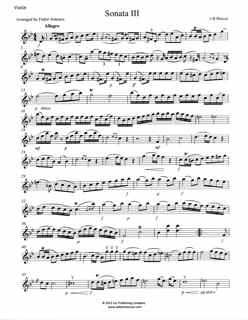 Sonata No.3, Op.12, Jean-Baptiste Breval, arr. Fedor Amosov