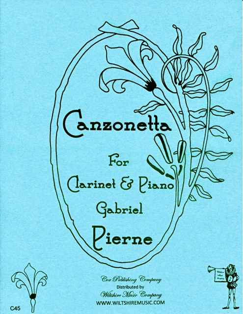 Canzonetta,  Gabriel Pierne