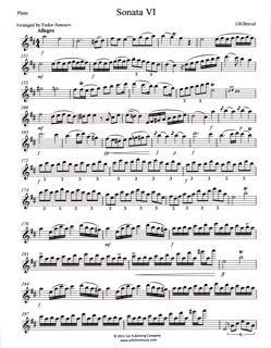 Sonata No.6, Op.12, Jean-Baptiste Breval, arr. Fedor Amosov
